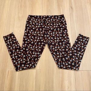 LuLaRoe leggings geometric print leggings tall and curvy T&C plus 12-18